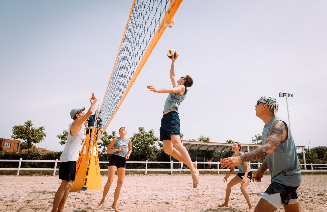 Volleyball court