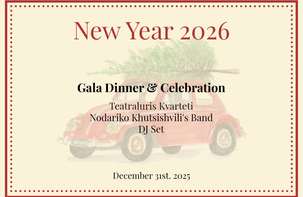 Gala Dinner and New Year Celebration 2026