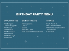 Birthday party service