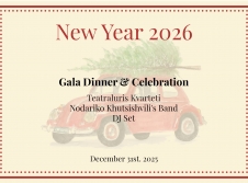 Gala Dinner and New Year Celebration 2026